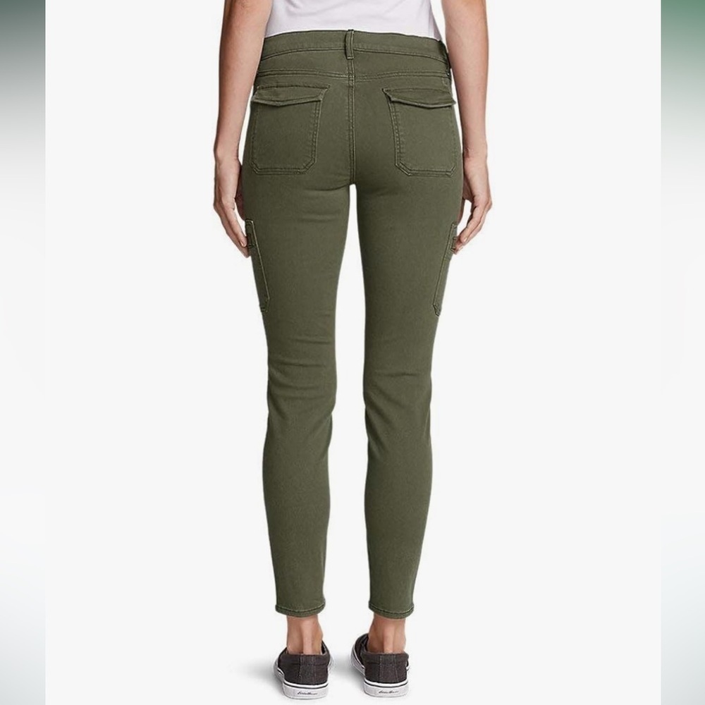 Eddie Bauer Women's Elysian Skinny Cargo Pants - Color, Slightly Curvy - Picture 3 of 5